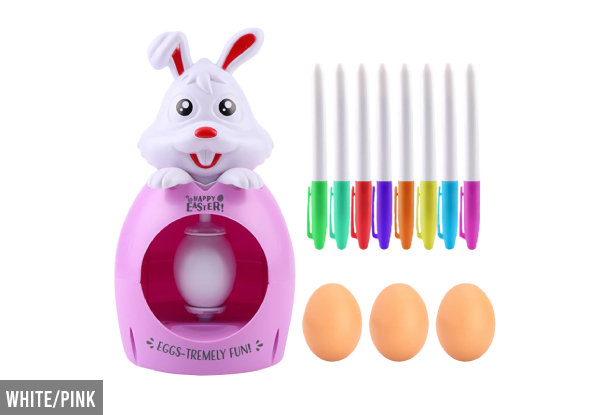 Easter Egg Decorating Spinner with Music - Six Colours Available