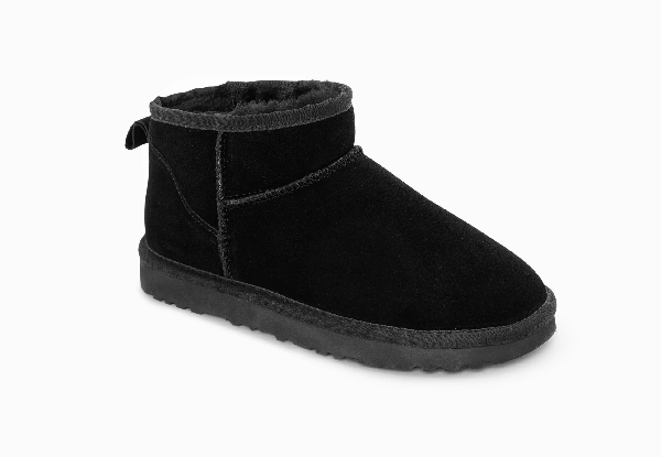 Ozwear Ugg Unisex Boots Genuine Australian Sheepskin Ankle Classic Suede - Two Colours & Ten Sizes Available