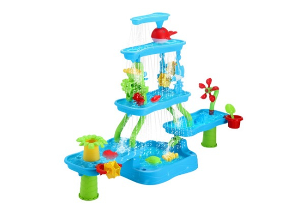 Five-Tier Outdoor Sand Waterfall Playset