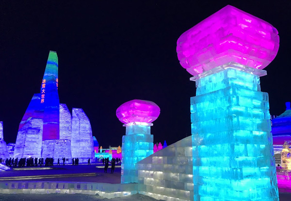 Per Person, Twin-Share Four-Night China’s Harbin International Ice & Snow Festival  Package incl. Transport, Accommodation, Festival Entrance & More