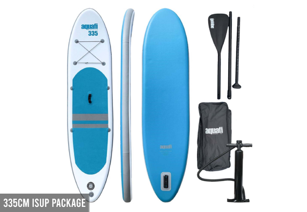 Aquafi Pacific iSUP Stand Up Paddle Board Package - Available in Two Options - Elsewhere Pricing Starts at $799.99