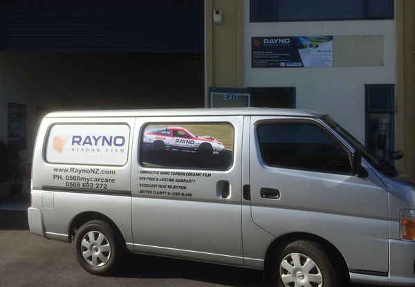 Rayno Nano Ceramic Full Car Window Tint Service for Hatchback or Sedan – Option for Phantom S7, 70% IR Rejection or Phantom S9, 90% IR Rejection