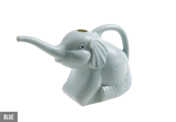 Elephant Shaped Watering Can - Three Colours Available