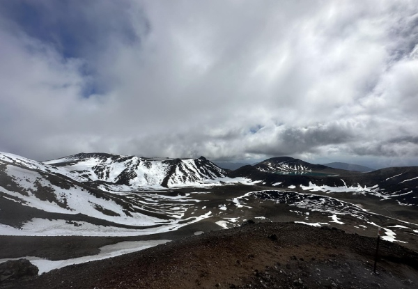 Tongariro Alpine Crossing Park and Ride Return Shuttle from National Park For One  from Monday to Friday - Options for Saturday & Sunday, and up to 21 People