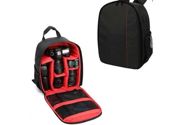 Water-Resistant Camera Shoulder Bag - Available in Three Colours