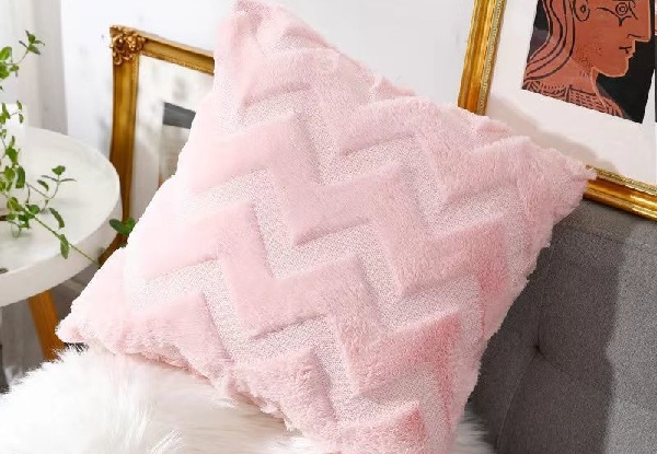 Nordic Sofa Plush Pillowcase - Five Colours Available