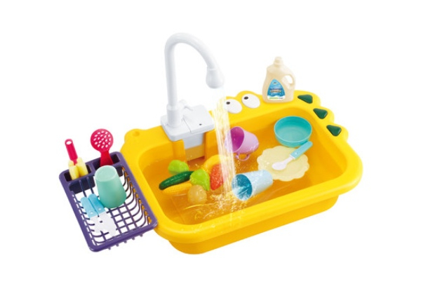 Kid's Kitchen Sink Toy Play Set