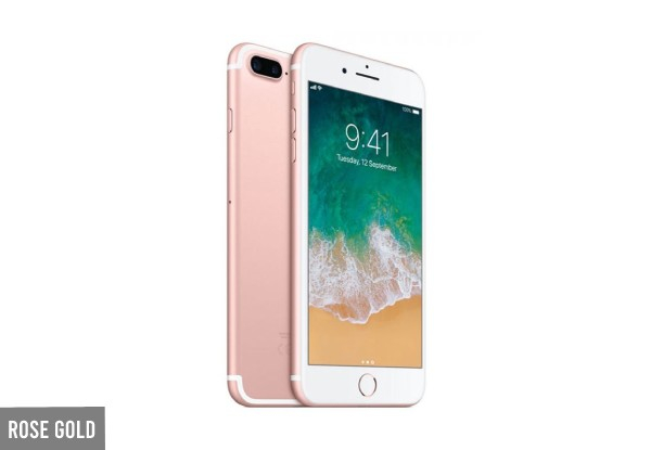 Refurbished Apple iPhone 7 Plus 32GB - Four Colours Available & Option for 128GB