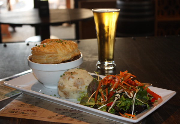 Filter Room Chef Selection Beef Pie & Drink of Your Choice for 'Beer & Pie July'