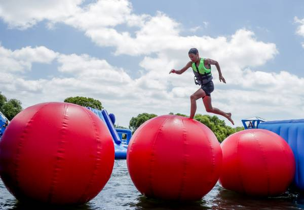 Anytime Aquapark Pass for One Adult - Options for Child or Family Pass & Double Sessions Available - Valid from Opening Day 30th November