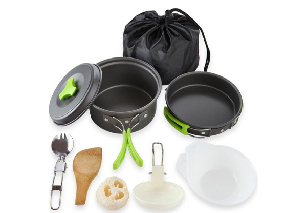 Outdoor Cookware Set - Four Colours Available