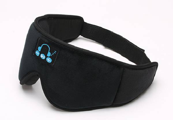 Wireless Bluetooth Sleep Eye Mask - Two Colours Available