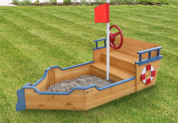Wooden Sandpit - Two Options Available