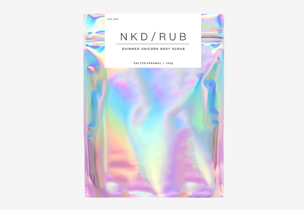 NKDRUB Unicorn Shimmer Scrub • GrabOne NZ
