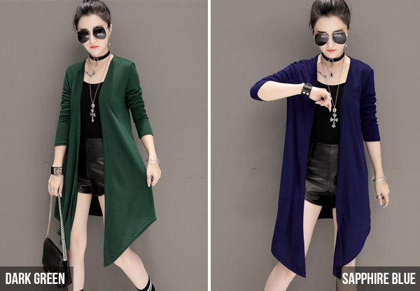 Waterfall Cardigan - 11 Colours Available