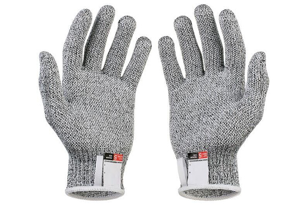 Three Pairs of Cut Resistant Safety Gloves - Four Sizes Available with Free Delivery