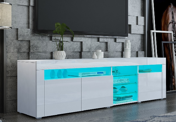 Entertainment Unit with RGB LED - Two Colours Available
