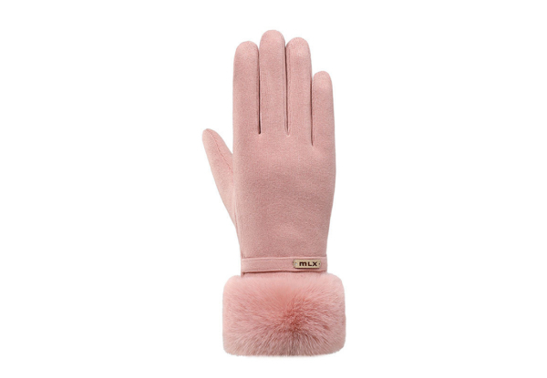 Winter Outdoor Korean Sports Riding Gloves for Ladies