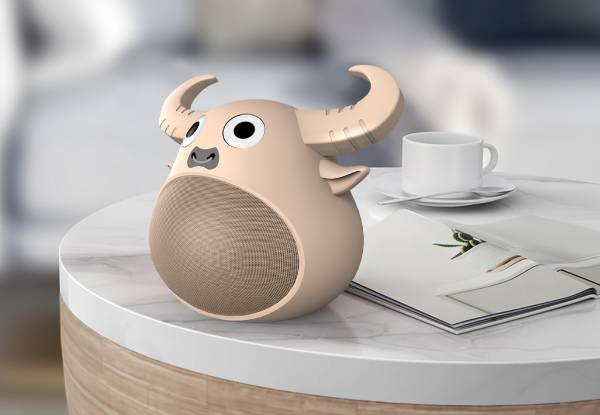 Fitsmart Bluetooth Animal Face Speaker - Three Colours Available