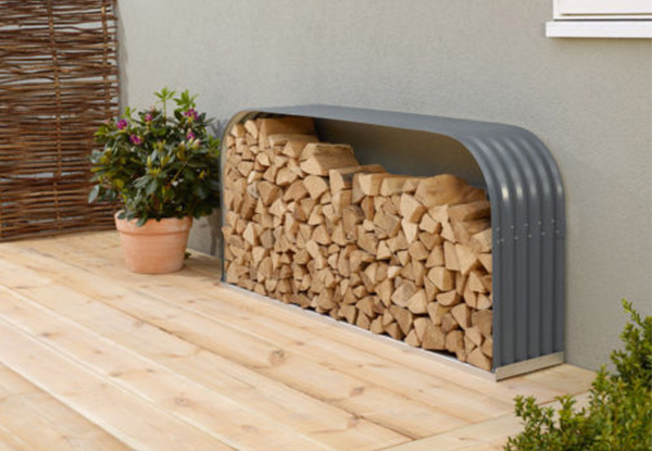 Outdoor Firewood Storage - Available in Two Sizes