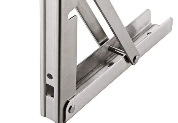 Stainless Steel Folding Table Bracket Shelf Bench - Five Sizes Available