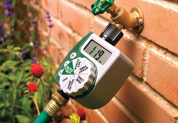 Programmable Hose Faucet Timer with LCD
