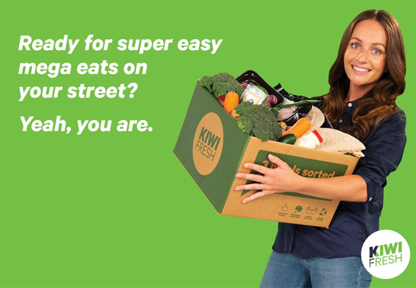$30 OFF Your First Kiwi Fresh - Delivery North Island Wide Using the Promo Code 'GRABKIWI30'