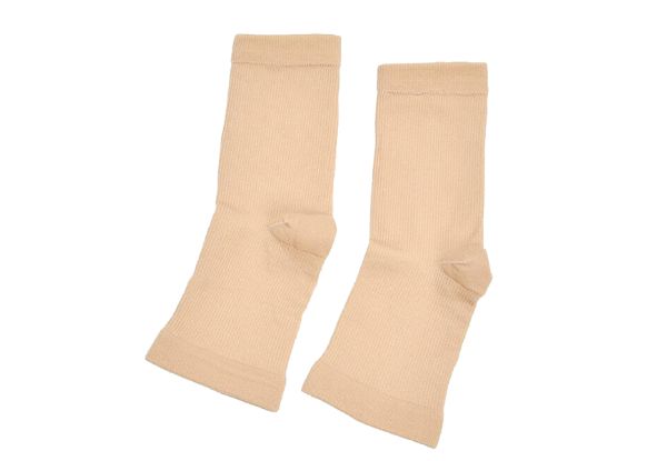 Pair of Plantar Fasciitis Support Socks - Option for Two-Pack with Free Delivery