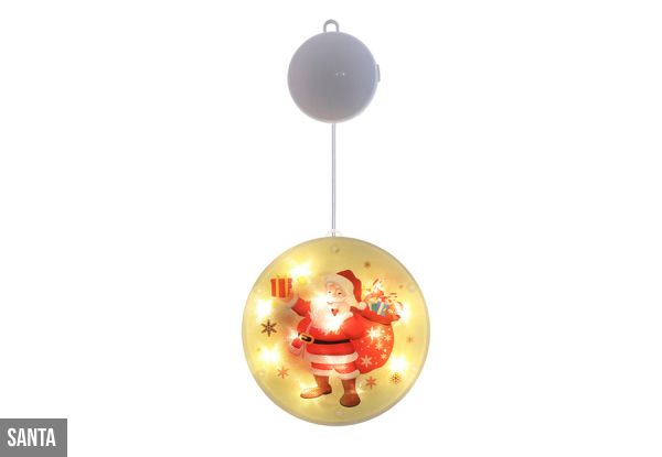 Hanging Circular Christmas Light - Five Styles Available