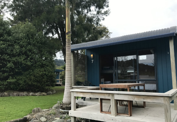 Two Night Coromandel Stay in a Deluxe Cabin for Two incl. Wifi & Late Checkout