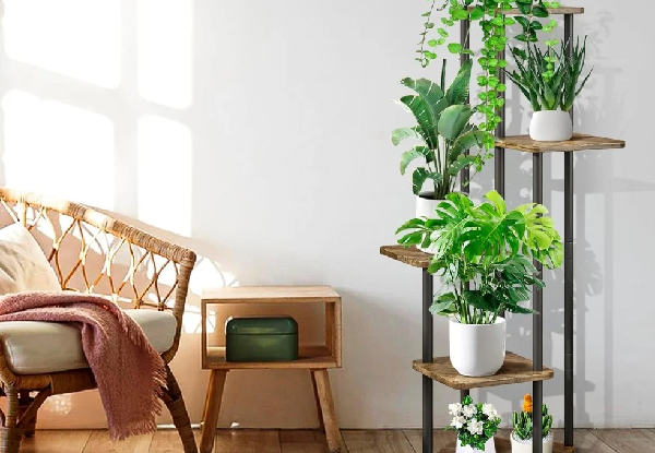 Five-Tier Indoor Plant Stand