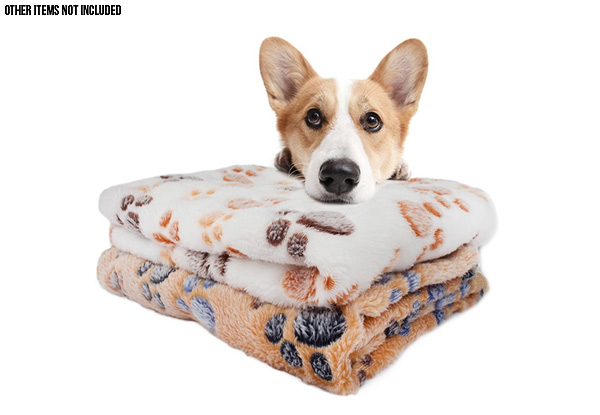 Pet Soft Warm Sleep Blanket - Three Colours Available