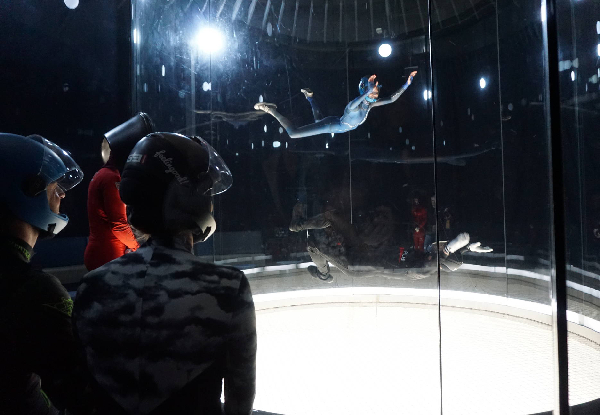 First-Time Flyer, Two-Flight Package for One Person at New Zealand's First & Only Indoor Skydiving Facility - Option for Four Flights