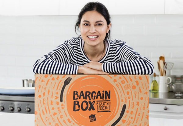25% Off Your First Bargain Box - Options for Mini, Regular or Mega & for Three or Five Nights incl. Delivery