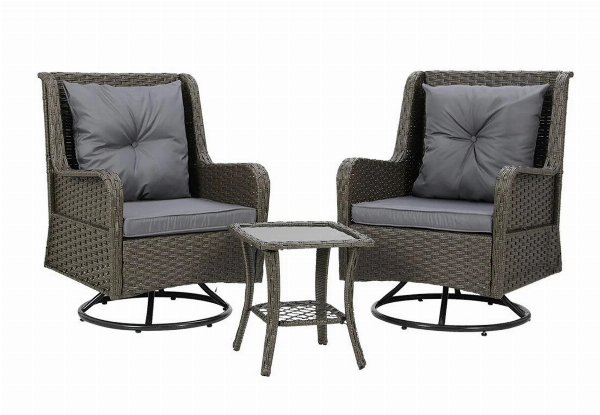 Relaxo Outdoor Swivel Set