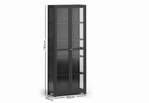 Lonna Steel Display Cabinet Range - Two Options Available