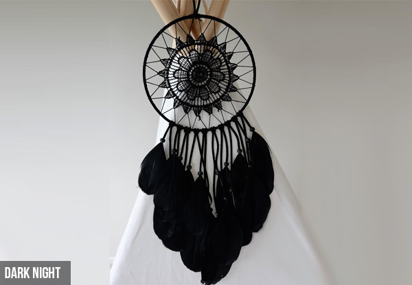 Beautiful Hand-Made Dreamcatcher - Six Styles Available