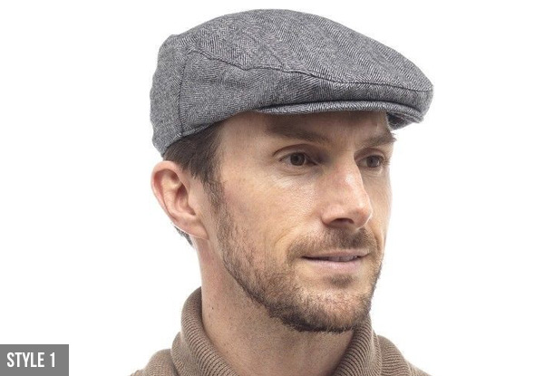 Flat Cap - Five Styles Available
