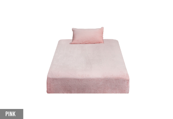 DreamZ Fitted Bed Sheet Set - Available in Five Colours & Five Sizes
