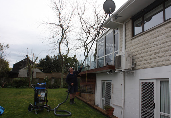 Gutter Clean for One-Storey Three-Bedroom House - Options for Two-Storey & up to Six-Bedroom House