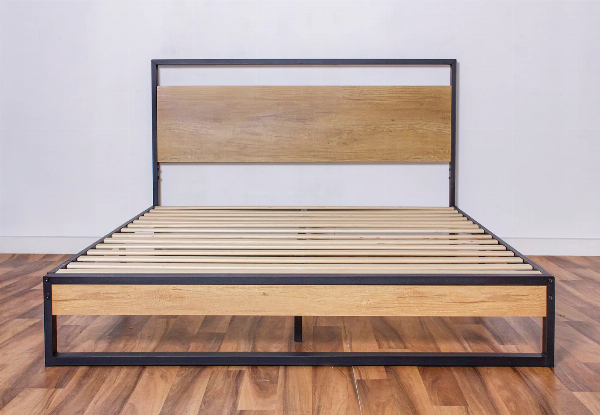 Whistler Metal Bed Frame - Available in Two Sizes