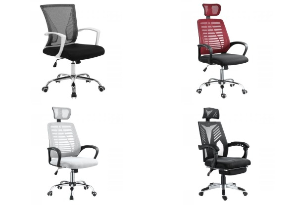 Office Chair Range - Four Options Available