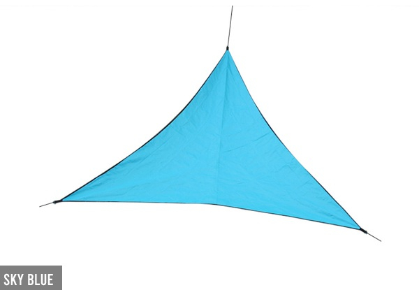 Triangle Outdoor Garden Canopy Cover - Three Colours & Two Sizes Available