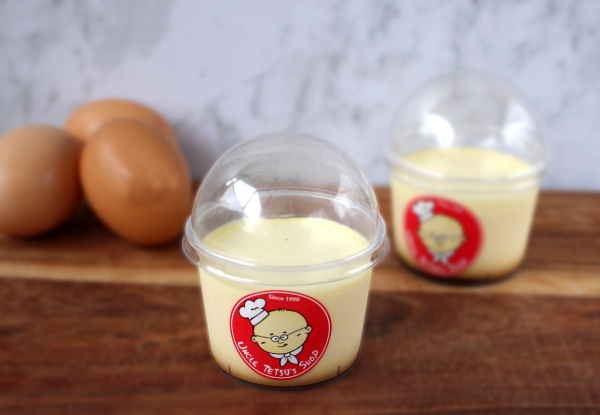 Uncle Tetsu Signature Original Japanese Cheesecake - Options for up to Six-Pack of Cheese Tart or up to Four-Pack of Vanilla Pudding