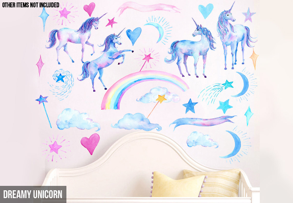 Wall Decor Sticker Set - Three Styles Available & Option for Two Sets