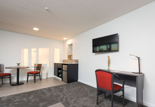 One-Night Christchurch Stay for Two People in a One-Bedroom Apartment with Late Check-Out
