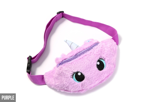 Cute Kids Unicorn Waist Bag - Four Colours Available