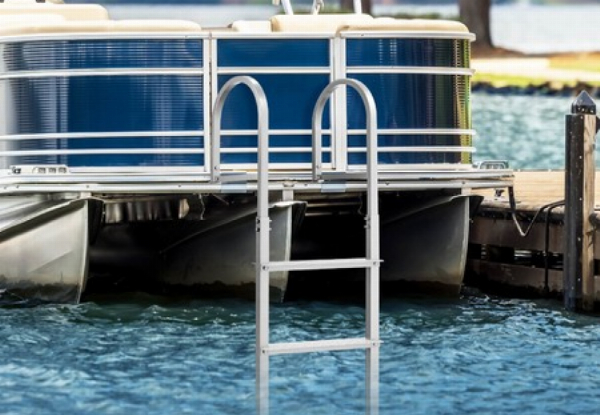 Three-Step Non-Slip Removable Boat Dock Pool Ladder