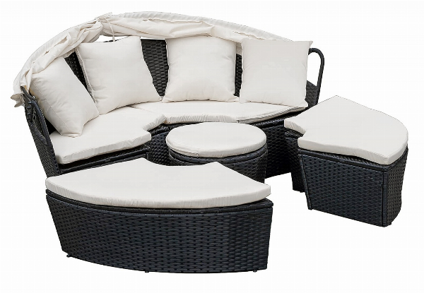 Sun Island Rattan Daybed - Two Colours Available