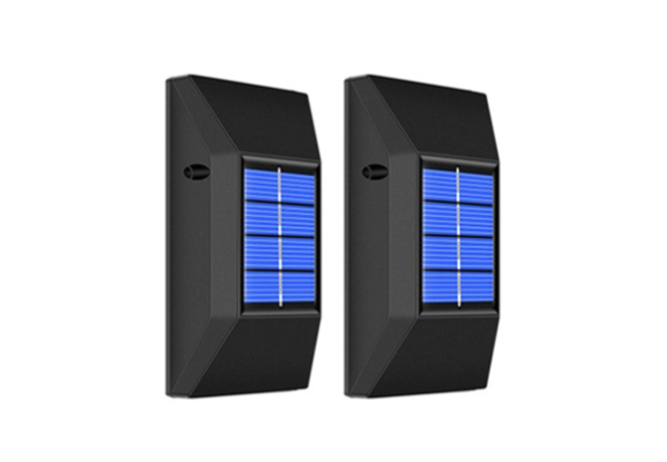 Two-Pack of Solar Wall Lights - Two Options Available